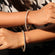 Adorn Your Wrist with Exquisite 14 kt Gold Bangles classy jewelry for women wore at wedding or parties Gurukrupa-Gems