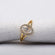 Adorn your finger with elegance in this oval cut diamond ring crafted in 14kt yellow gold with labgrown diamonds