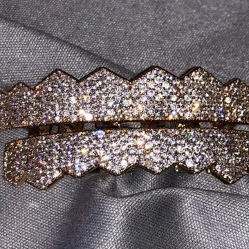 Best Selling Hip Hop Diamond Mens Classy Grillz in VVS Clarity Gurukrupa-Gems