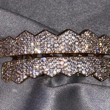 Best Selling Hip Hop Diamond Mens Classy Grillz in VVS Clarity