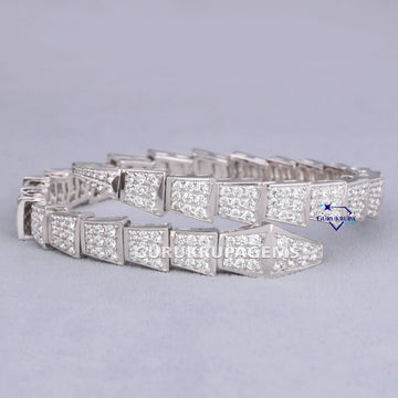 Branded hip hop fully customized diamond bracelet for men women vvs clarity diamonds Gurukrupa-Gems