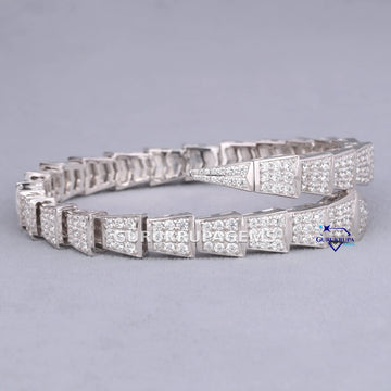 Branded hip hop fully customized diamond bracelet for men women vvs clarity diamonds Gurukrupa-Gems