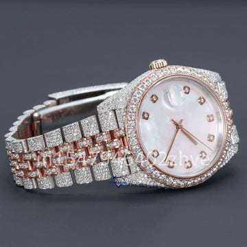 Branded super clone diamond iced out d color luxury watches-Gurukrupa-Gems