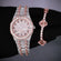 Buss Down Watch and Tennis Bracelet Combo Deals Gurukrupa-Gems