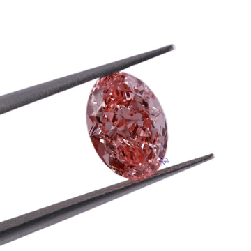Capture attention with our oval cut 1.80 CT loose lab grown diamonds crafted to perfection-Gurukrupa-Gems
