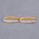Casual wear womens diamond earring with lab grown diamonds and crafted in 14 kt gold Gurukrupa-Gems
