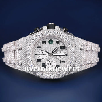 Chronograph ap diamond watch pass diamond Gurukrupa-Gems