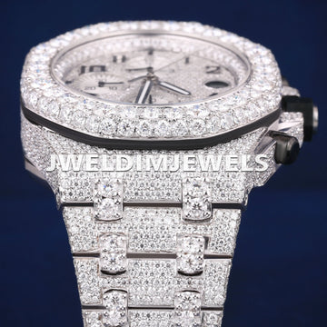 Chronograph ap diamond watch pass diamond Gurukrupa-Gems