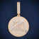 Circle Custom Pendant VVS Clarity Diamond Pendant Gurukrupa-Gems
