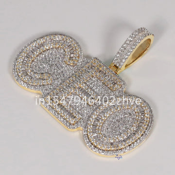 Crafting a custom letter pendant in 14kt yellow gold with lab-grown diamonds is truly unique