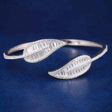 Custom Iced Out Round 6.6 CT Colorful Diamond Multi Marquise Cut Clover Bracelet Fully Rose Gold Four Leaf Clover Infinity Bracelet Gurukrupa-Gems