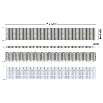 Custom Iced Out Round 6.6 CT Colorful Diamond Multi Marquise Cut Clover Bracelet Gurukrupa-Gems