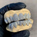 Custom Made 18 Teeth Diamonds Grillz For Men VVS clarity