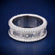 Custom made hip hop diamond wedding engagement band rings Gurukrupa-Gems