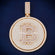 Hip hop custom bitcoin diamond vvs clarity pendant necklace Gurukrupa-Gems