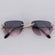 Custom Real Iced Out Diamond Frame Rimless Sunglasses with Black Gradient Luxury Glasses Unisex Gurukrupa-Gems