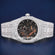 Custom Royal Oak Full Iced Out Moissanite Baguette Watch Hip hop Diamond Stainless Steel Chandilier Dial 42mm Gifts Mens Watch Gurukrupa-Gems