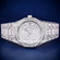 Custom Iced Out VVS Moissanite 41 mm Emerald Cut Diamond Bezel Green Dial Face Roman Numerals Watch (Copy) Gurukrupa-Gems