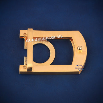 Custom letter C with hip hop diamond belt buckle Gurukrupa-Gems