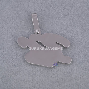 Custom made hip hop 14kt lab grown diamonds hip hop pendant with vvs clarity diamonds Gurukrupa-Gems