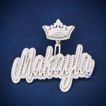 Custom name pendant charm for your women Gurukrupa-Gems