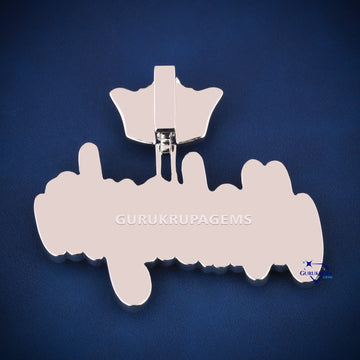Custom name pendant charm for your women Gurukrupa-Gems