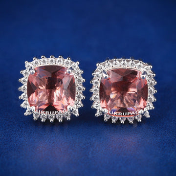 Custom your own diamond men earrings women with diamonds and material Gurukrupa-Gems