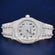 Customized Iconic Roman Number Dial Hip Hop Iced Out Full Diamond Moissanite Watch Gurukrupa-Gems