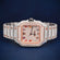 Customized multi colored arabic dials fully iced out Gurukrupa-Gems