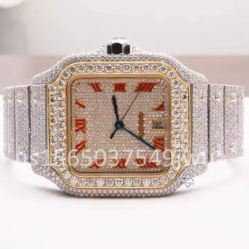Customized your watch with gurukrupa gems made with lab grown diamonds and vvs clarity-Gurukrupa-Gems