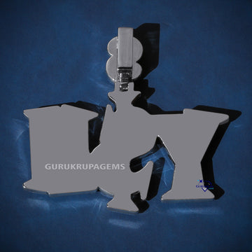 Dollar sign custom bail letter pendant for hip hop rapper - Gurukrupa-Gems