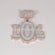 Elevate your appearance with our exquisite custom 14kt rose gold lab grown diamond pendant