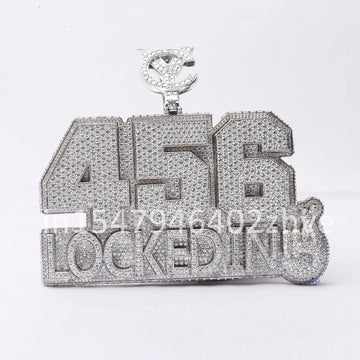 Elevate your style with a personalized lab-grown diamond pendant set in a 14kt white gold frame tailored to reflect your unique elegance