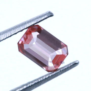 Emerald cut luxury pink treated lab grown loose diamond which can be your essential jewelry piece-Gurukrupa-Gems