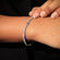 Emerald cut tennis bracelet for women vvs clarity diamonds Gurukrupa-Gems
