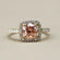Eye-catching women's solitaire diamond ring crafted in 14kt yellow gold with VVS clarity diamonds Gurukrupa-Gems