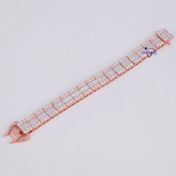 Fancy bracelets for unisex custom made hip hop jewelry design vvs clarity Gurukrupa-Gems