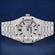 Full Iced Out Customized Two Tone Rose & Silver Diamond Bezel Expensive Luxury Watches for Mens Womens Gurukrupa-Gems