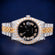 Fully Iced Out Diamond Dial Two Tone Silver and Rose Gold Plated Bezel Jubilee Bracelet Belt Custom Unisex Luxury Watches Gurukrupa-Gems