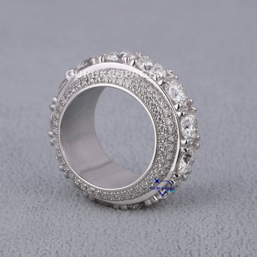 Fully Iced Out Stylish Hip Hop Band For Women Gurukrupa-Gems
