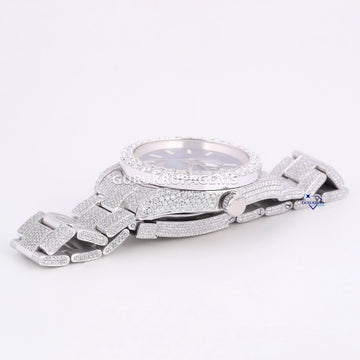 Highest selling hip hop VVS clarity branded diamond watch for men Gurukrupa-Gems