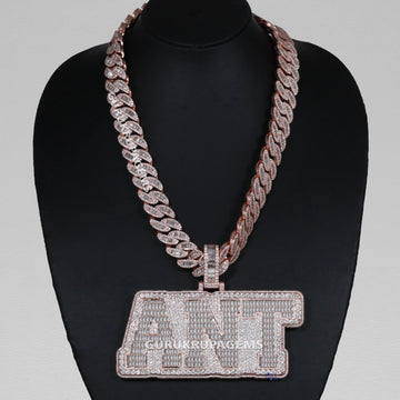 Hip Hop jewelry designer chain pendant for men with 14 kt gold crafted for men or women Gurukrupa-Gems
