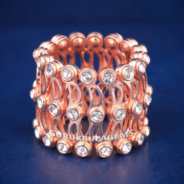 Hip hop mens wedding bands with princess cuts Gurukrupa-Gems