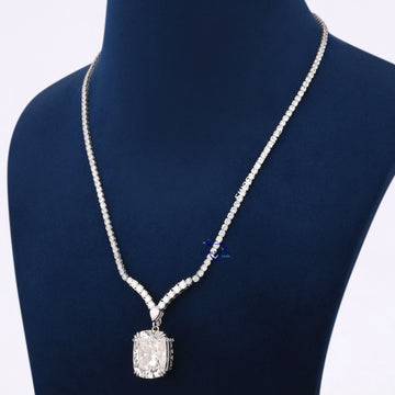 Hip hop wedding engagement diamond necklaces for men women Gurukrupa-Gems