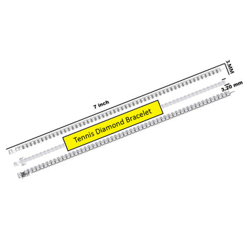 HipHop Iced Out Rainbow Sapphire Tennis White Gold Diamond Bracelet Multicolor Ombre Princess Cut Diamond Design for Unisex Gurukrupa-Gems