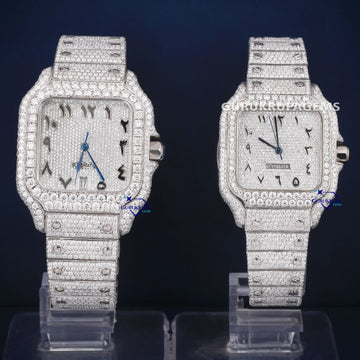 His and hers couple watch valentines gift buss down Gurukrupa-Gems