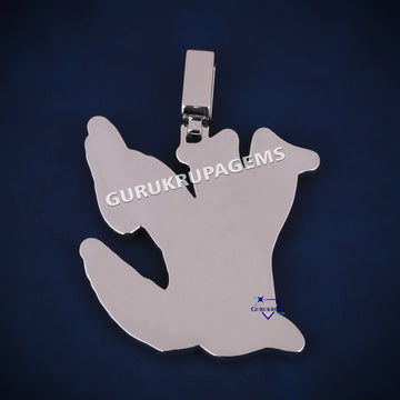 Iced out Custom letter hip hop 3 inch diamond pendant Gurukrupa-Gems