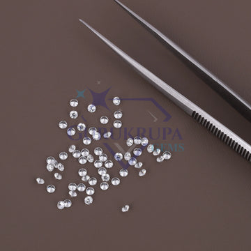 Lab Grown IGI certified round cut loose diamond def color vvs clarity diamond for any jewelry-Gurukrupa-Gems