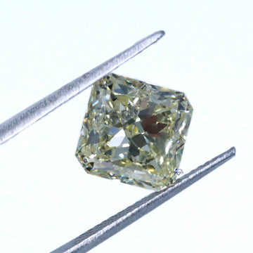 Luminous Yellow treated Radiant Cut Lab Grown Loose Diamond for Unmatched Radiance-Gurukrupa-Gems