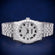 Two Tone Blue Dial Rose Gold Plated Watch Iced Out VVS Moissanite Diamond Luxury Dual Collection Gurukrupa-Gems